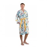 badjas tropen met kokosnoten - unisex