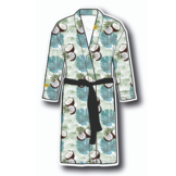 badjas tropen met kokosnoten - unisex