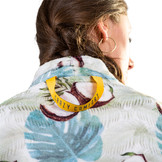 badjas tropen met kokosnoten - unisex