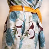 badjas tropen met kokosnoten - unisex