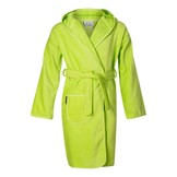 Kinderbadjas lime groen met naam borduren