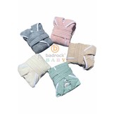 groene babybadjas met naam borduren