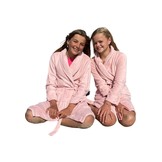 Relax Company kinderbadjas pastel oud roze