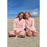 Relax Company kinderbadjas pastel oud roze