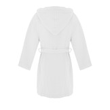 Mousseline badjas kind met capuchon - katoen - wit