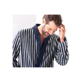 Heren kimono van katoen - klassieke strepen