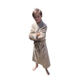 Kinderbadjas beige