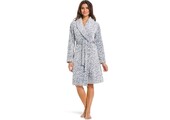 Panter badjas dames blauw