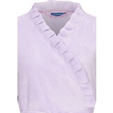 Lila kimono met ruffles - fleece
