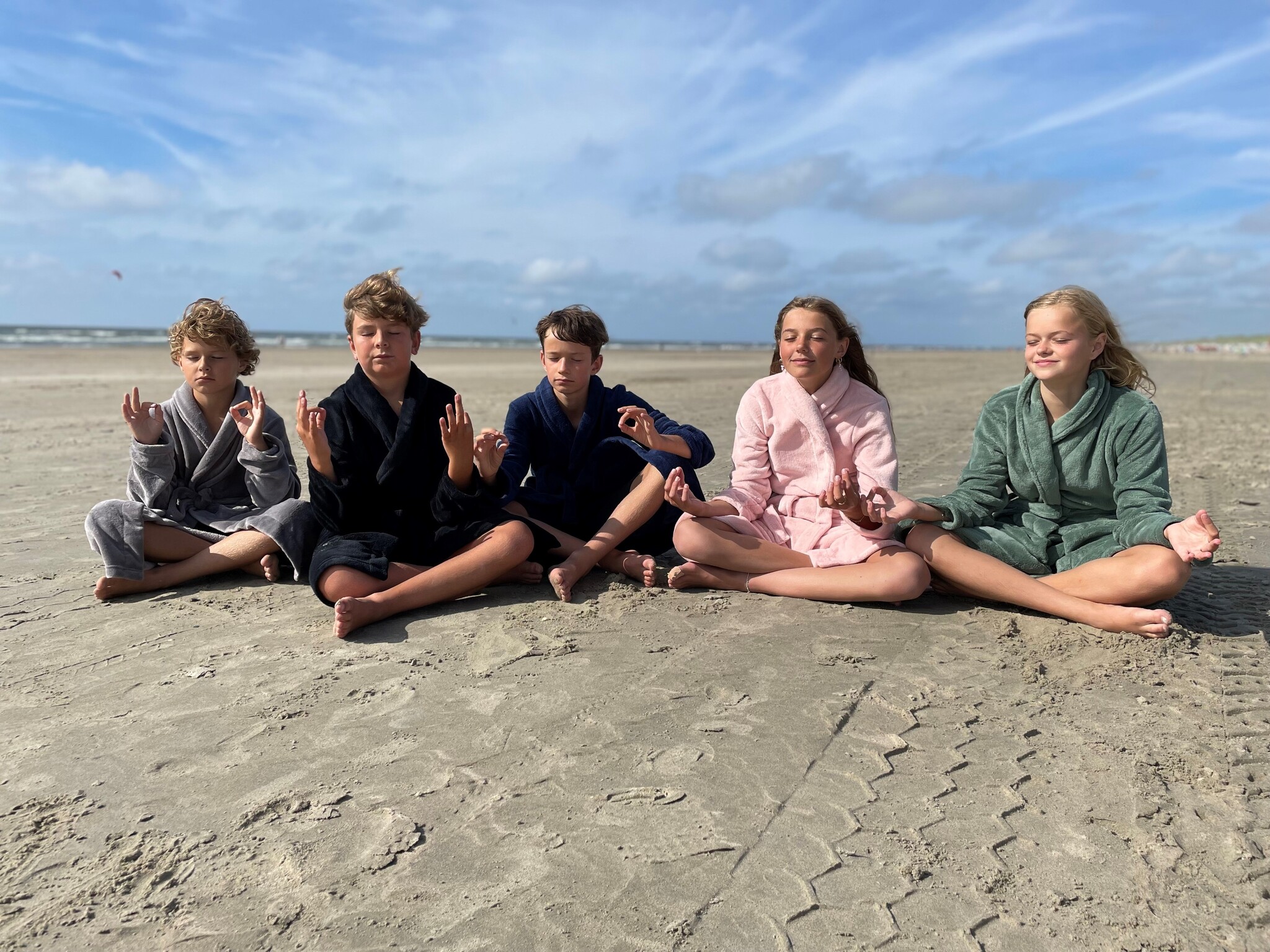 Mediteren in een badjas brengt je veel goeds