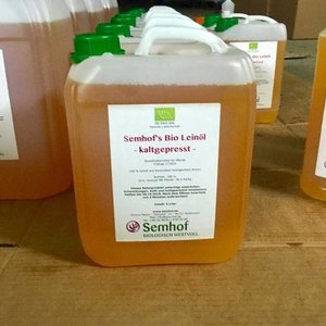 Semhof  Bio Leinöl - 10 % Rabatt Abverkauf