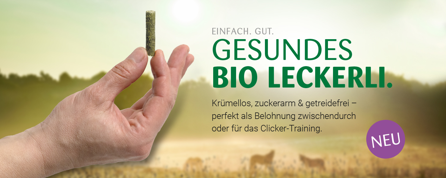Lecker geht auch natürlich: Mit den Semhof Bio Leckerli