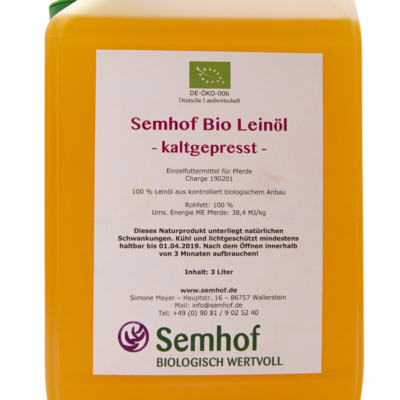 Semhof  Bio Leinöl