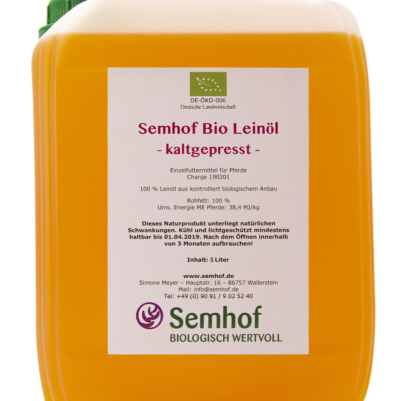 Semhof  Bio Leinöl