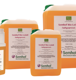Semhof Bio Leinöl  - wird gerade frisch gepresst!