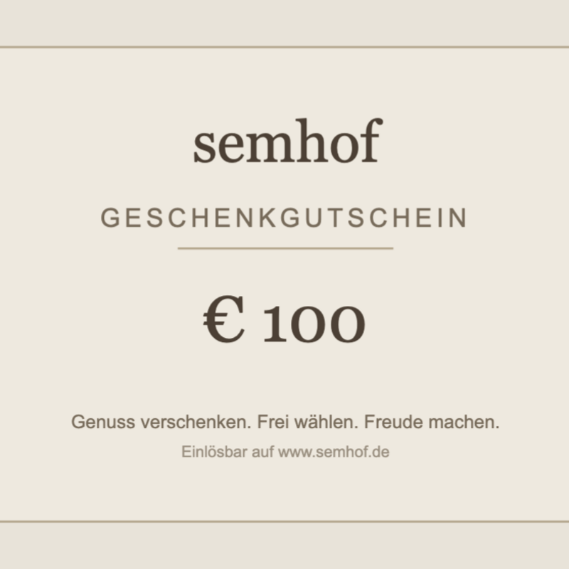 Gutschein über 20€, 50€ oder 100€