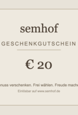 Gutschein über 20,00 €, 50,00 € oder 100,00 €