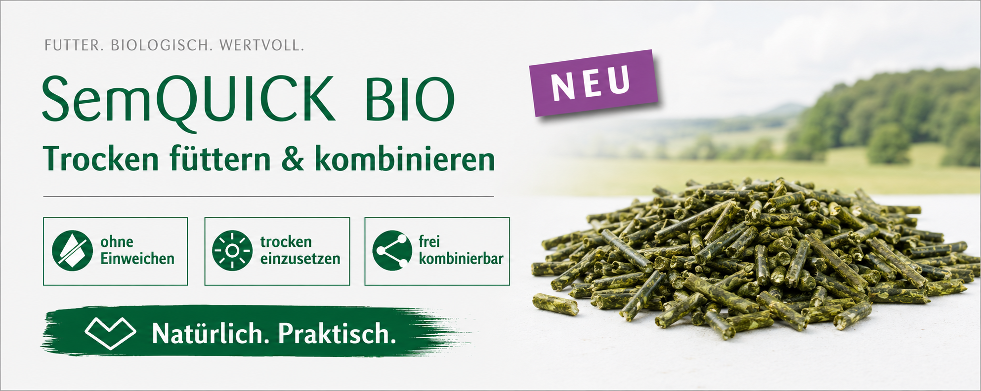  Trocken füttern & kombinieren