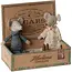 Maileg Maileg grandpa and grandma in cigarbox - 17cm