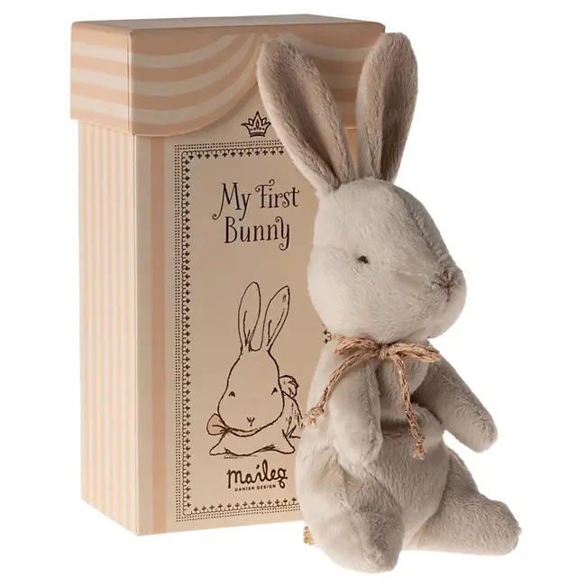 Maileg Maileg my first bunny off white - 19 cm