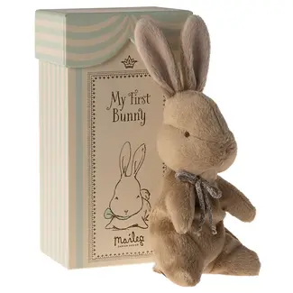 Maileg Maileg my first bunny brown - 19 cm