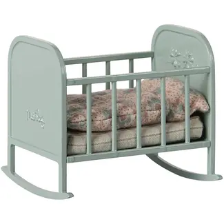 Maileg Maileg my cradle - blue mint - 9 cm