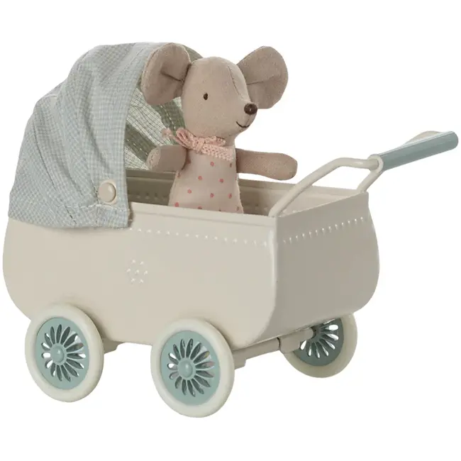 Maileg Maileg pram with baby