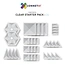 Connetix clear starter pack 34 pcs