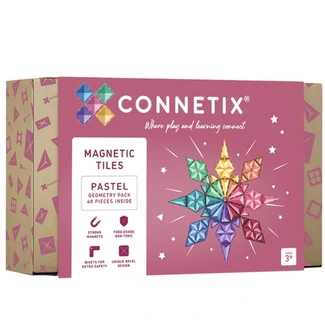 Connetix Connetix pastel geometry pack 40 pcs