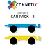 Connetix car pack - 2 pcs