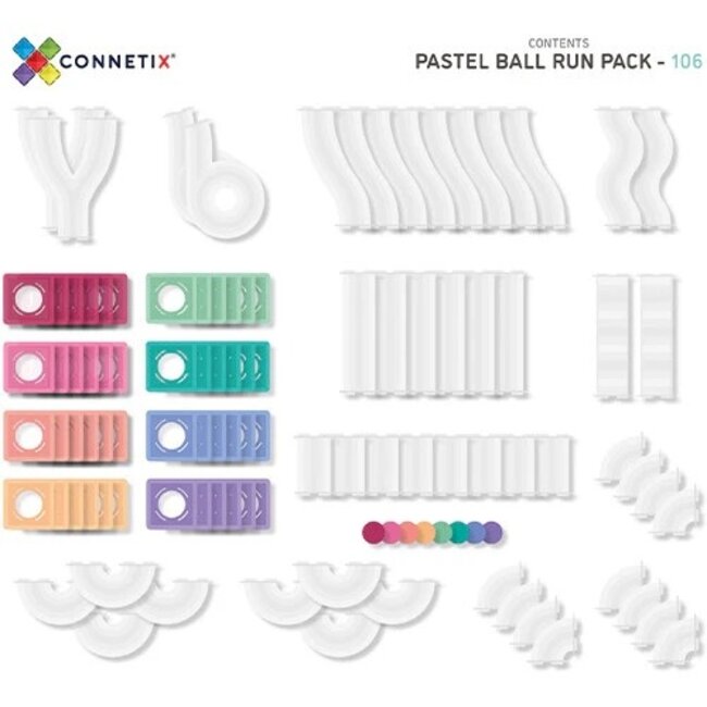 Connetix Connetix ball run pack - 106 pcs