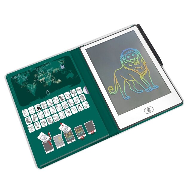 Kidydraw animals around the world