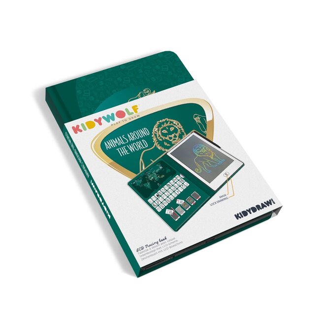 Kidydraw animals around the world