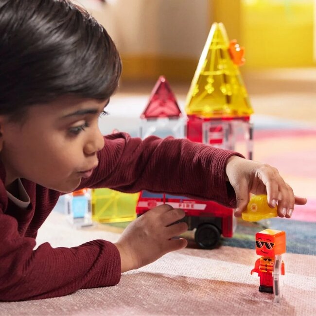 Magna Tiles Magna Tiles Fire rescue