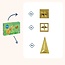 Coblo Coblo expansion set gold 20 pcs