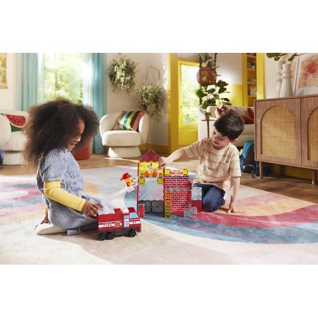 Magna Tiles Magnatiles Fire Station