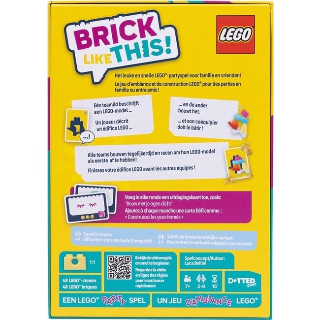 Lego brick like this