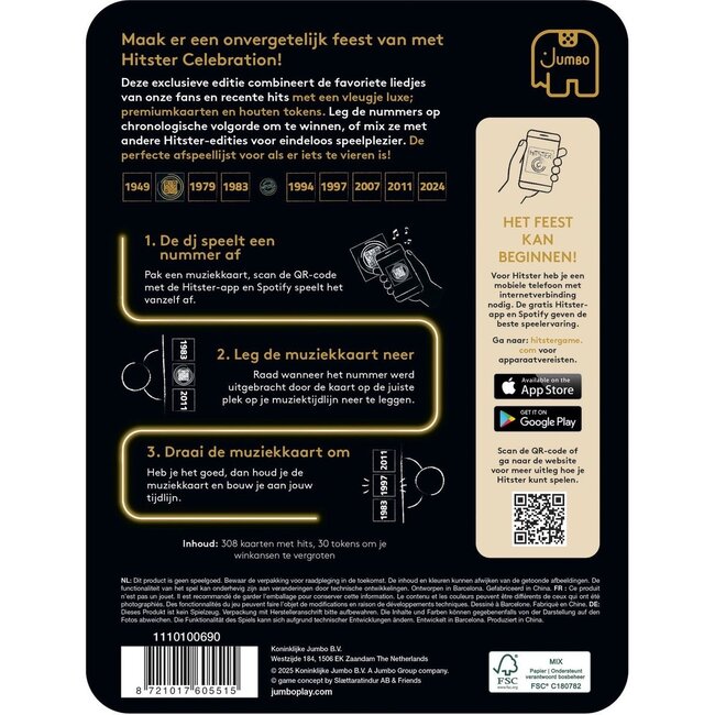 Jumbo Hitster celebration