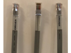 Cable de datos para conectar las tarjetas de controladores