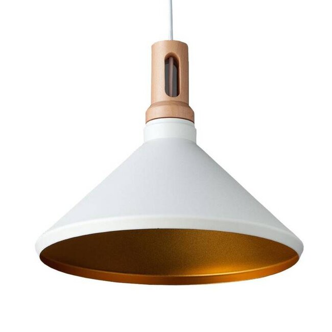 Timba regular LED Design Pendant luminaire white/gold 25020-01.10Timba regular LED Design pendant lamp white/gold 25020-01.10