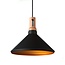 Absinthe LED hanging lamp Timba Regular Black/gold