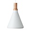 Timba Slim LED Design hanglamp wit/goud 25021-01.10