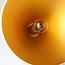 Timba Wide design hanging lamp white/gold