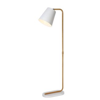 Lucide CONA - Floor lamp - 1xE27 - White - 71745/01/31