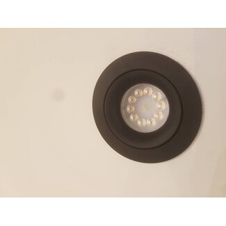 LioLights LED dimbare Inbouwspot Bloss 85 zwart