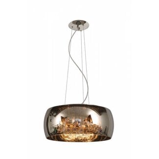 Lucide PEARL - Hanglamp - Ø 50 cm - 6xG9 - Chroom - 70463/06/11