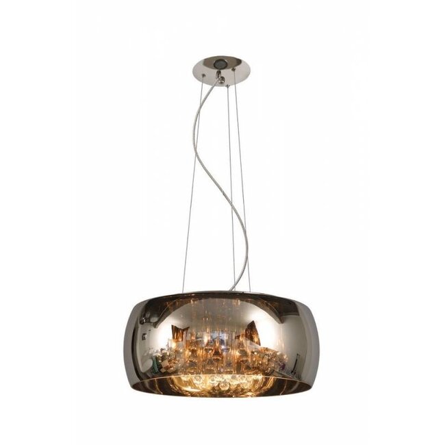 PEARL - Hanging lamp - Ø 50 cm - 6xG9 - Chrome - 70463/06/11