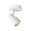 Lucide SIRENE-LED - Ceiling spotlight Bathroom - Ø 10 cm - LED Dim. - GU10 - 1x5W 3000K - IP44 - White - 17948/05/31