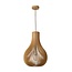 BODO - Hanging lamp - Ø 38 cm - 1xE27 - Light wood - 01400/38/72