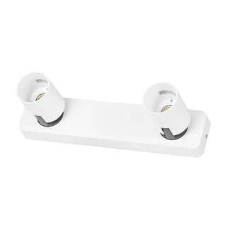 LioLights Vivaro GU10 double spot bar white